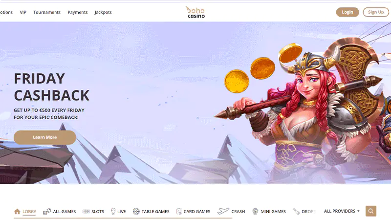 boho Login