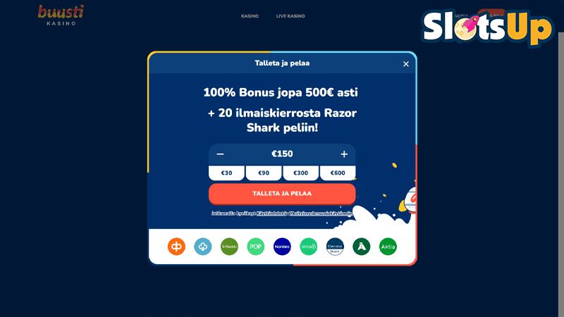 Buusti Kasino Login
