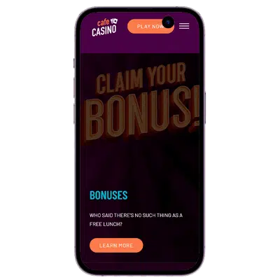 Cafe Casino App Bonuses