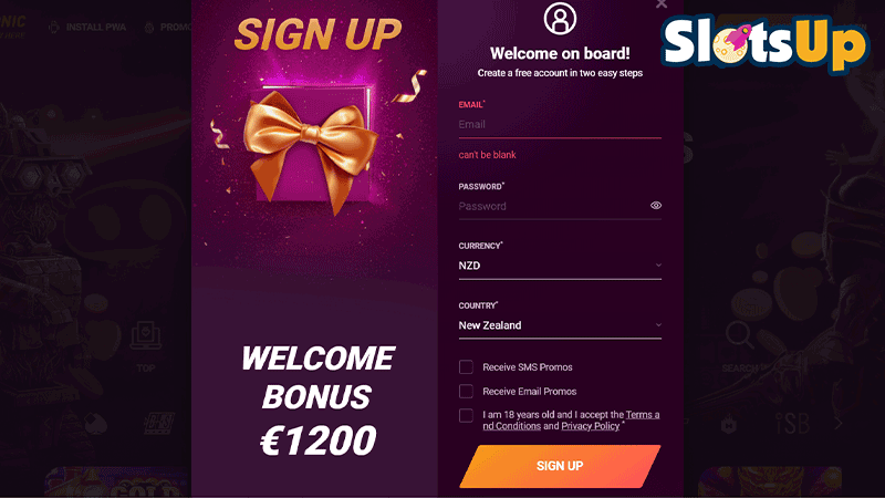 Casinonic Login