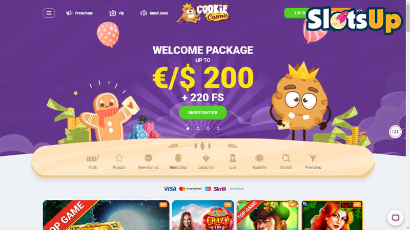 CookieCasino Online