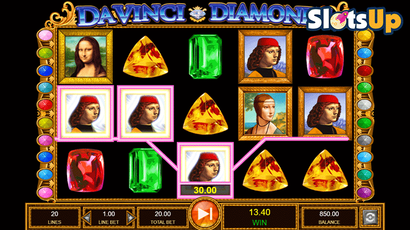 da Vinci Diamonds Igt