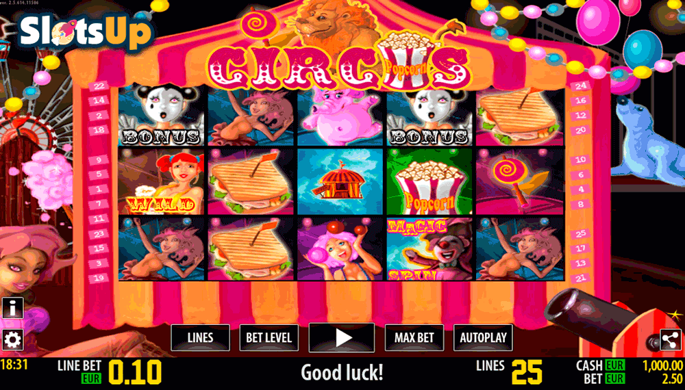 Circus Hd World Match Casino Slots 