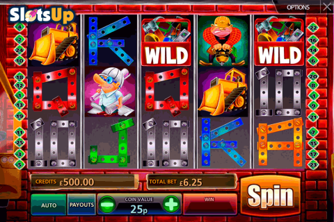 Construction Cash Multislot Casino Slots 