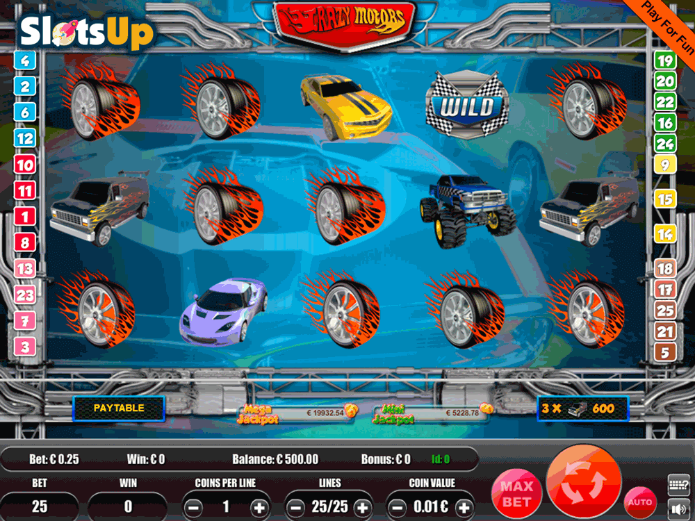 Crazy Motors Portomaso Casino Slots 