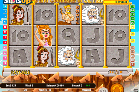 Gods And Goddesses Of Olympus Portomaso Casino Slots 