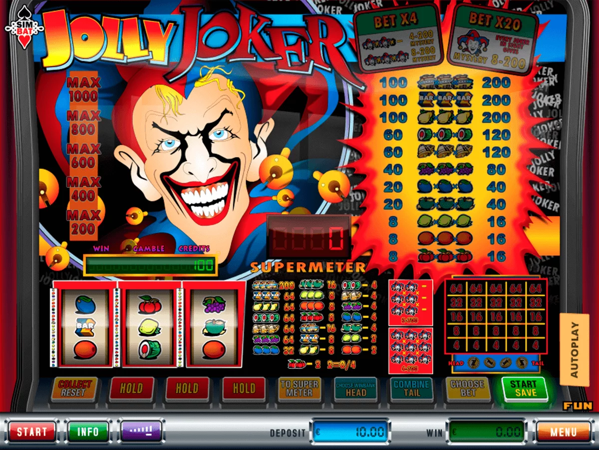 Jolly Joker Slot logo Jolly Joker Simbat