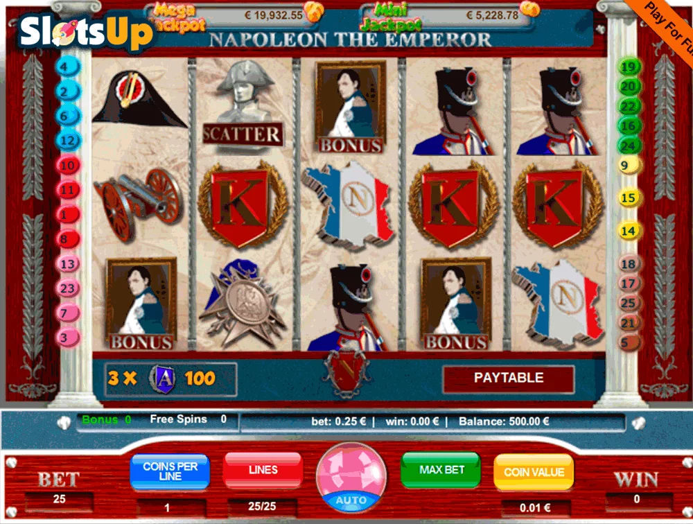 Napoleon Slot logo Napoleon Portomaso Casino Slots