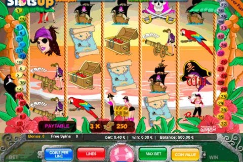 Pink Rose Pirates Portomaso Casino Slots 