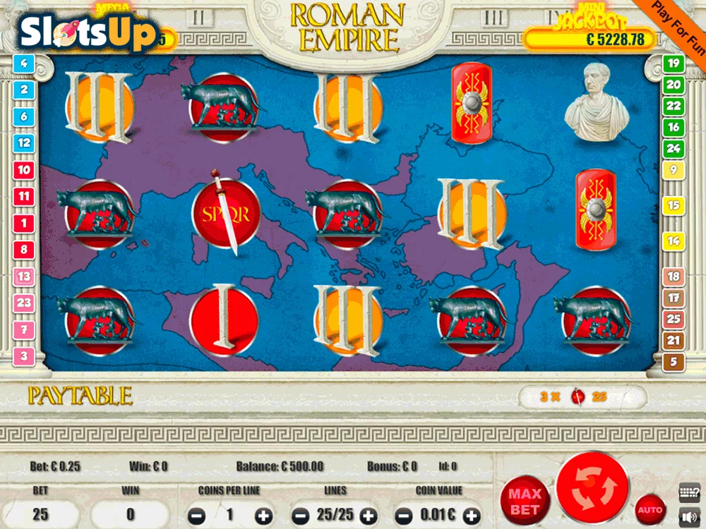 Roman Empire (Portomaso) Slot logo Roman Empire Portomaso Casino Slots