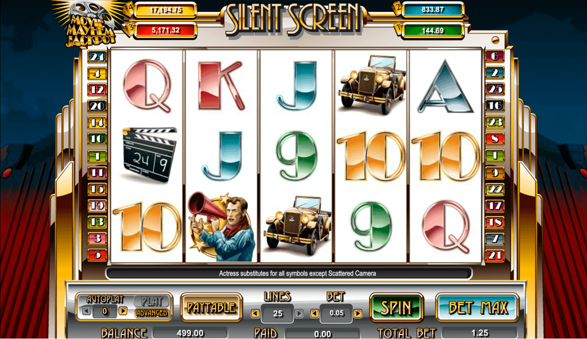 Silent Screen Amaya Casino Slots 