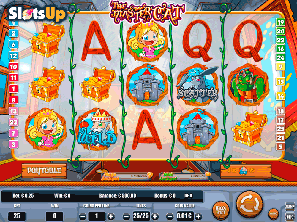 The Master Cat Portomaso Casino Slots 