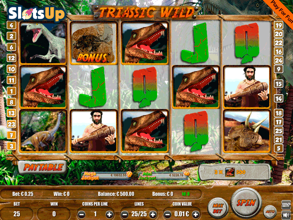 Triassic Wild Portomaso Casino Slots 