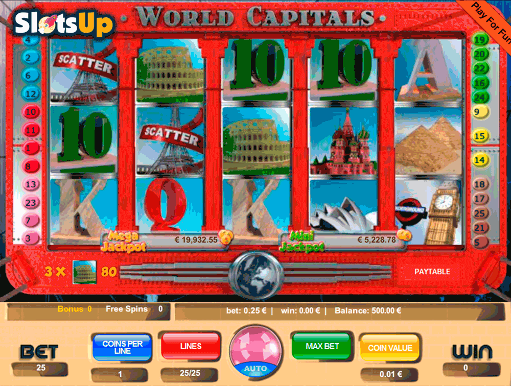 World Capitals Portomaso Casino Slots 