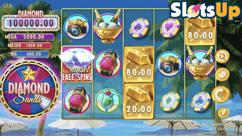 Diamond Sands Slot Machine