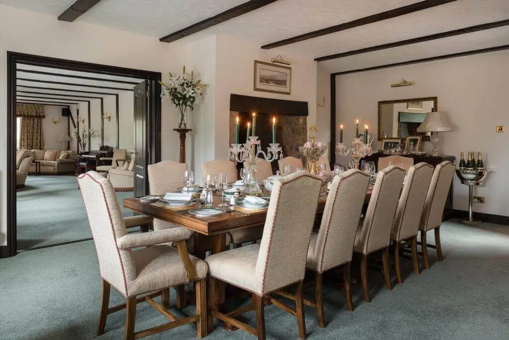 dining Room In Millionaie Mansion