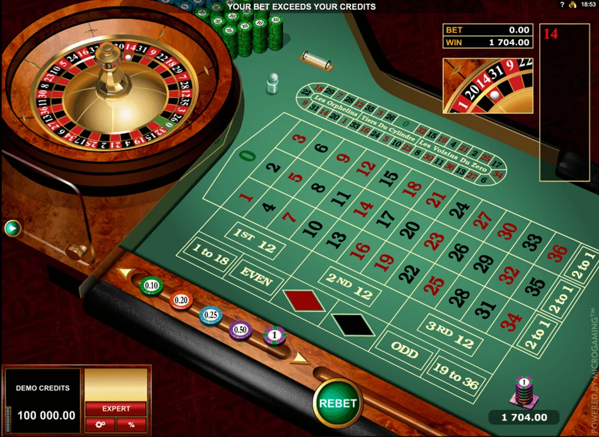 European Roulette Gold Series + slot logo European Roulette Gold Series Microgaming Look