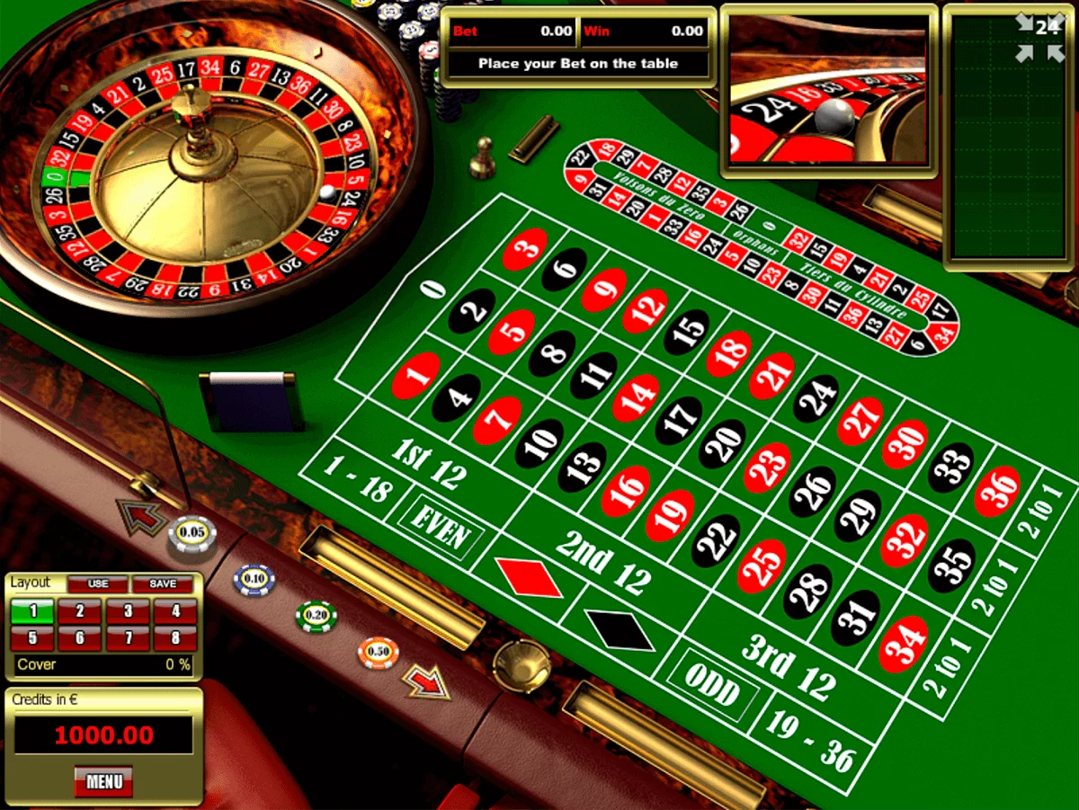 European Roulette (Tom Horn) + slot logo European Roulette Tom Horn Look