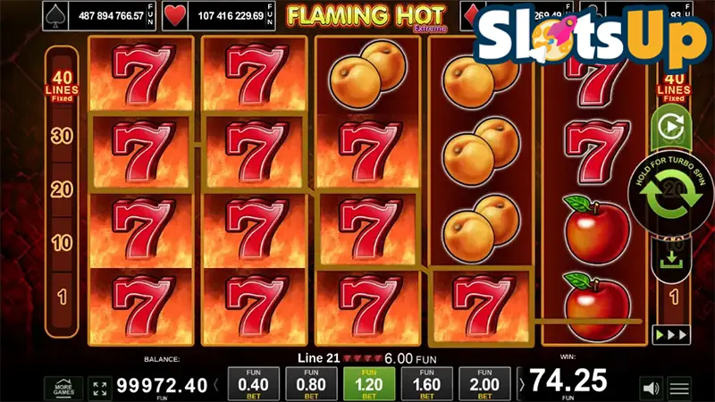 Flaming Hot Extreme Slot