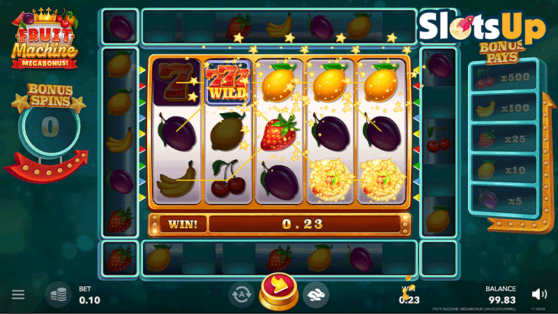 Fruit Machine Mega Bonus