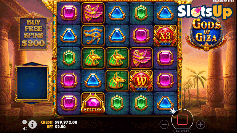 gods Of Giza Slot