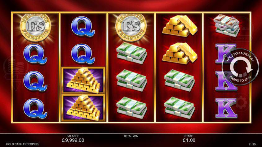 Gold Cash Free Spins