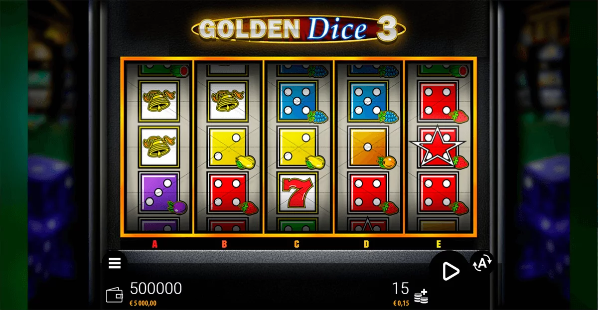 Golden Dice 3 Slot logo Golden Dice 3 Zeus Play Casino Slots