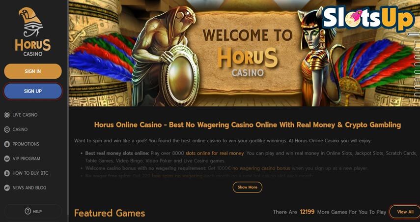 Horus Casino Online 