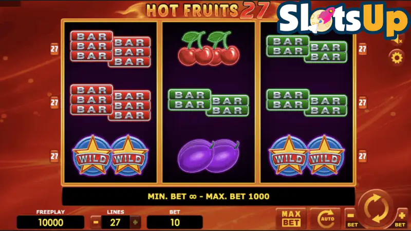 Hot Fruits 27 Slot Free Play