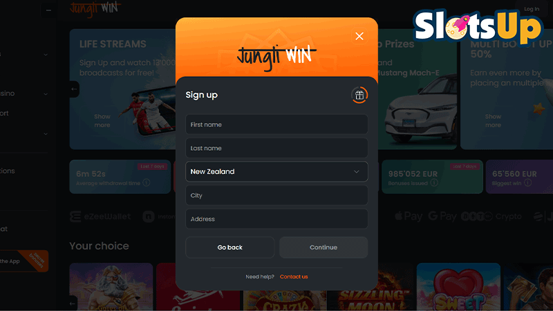 jungliwin Login