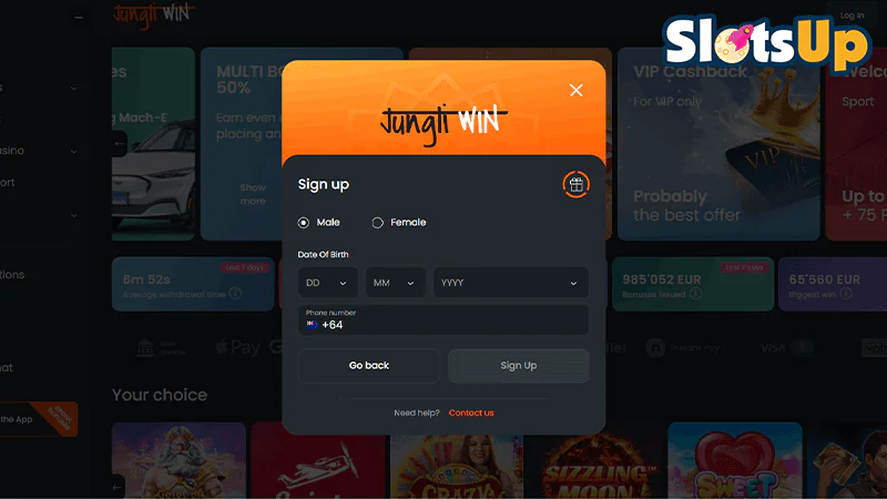 jungliwin Login