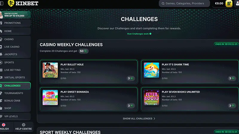 KinBet Casino Promo