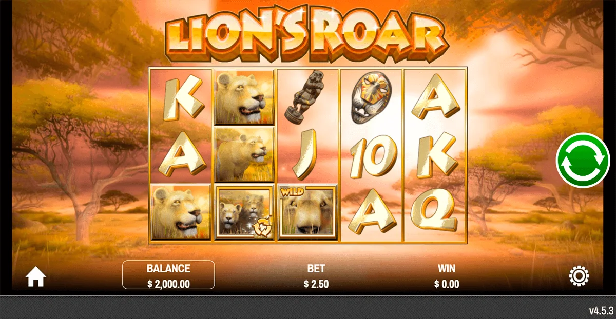 Lions Roar Multislot Casino Slots 