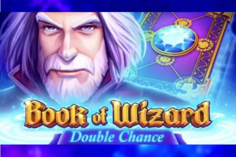 Book of Wizard Double Chance Slot logo Book Of Wizard Double Chance 3 Oaks