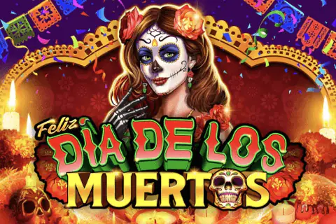 Feliz Dia de los Muertos Slot logo Feliz Dia De Los Muertos Ruby Play