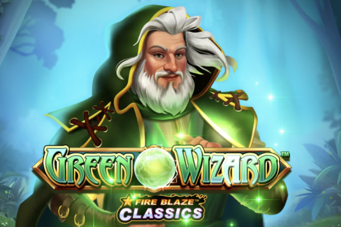 Fire Blaze Green Wizard Rarestone Gaming 