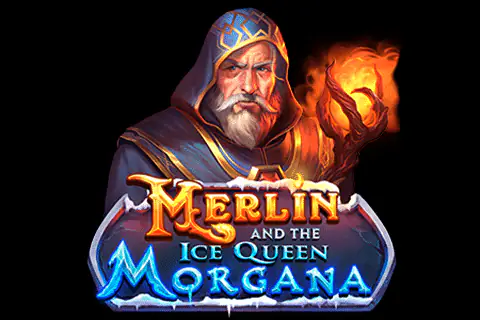 Merlin and the Ice Queen Morgana Slot logo Merlin And The Ice Queen Morgana Playn Go