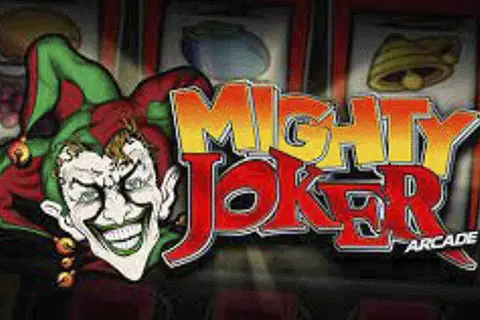 Mighty Joker Arcade Slot logo Mighty Joker Arcade Stake Logic