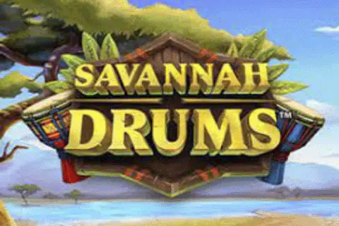 Savannah Drums Slot logo Savannah Drums Light And Wonder