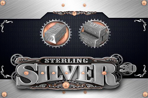 Sterling Silver 3D Free Slot