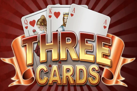 Three Cards + slot logo Three Cards Wazdan 1