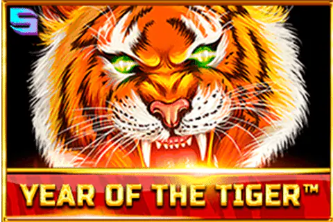 Year of the Tiger Slot logo Year Of The Tiger Spinomenal