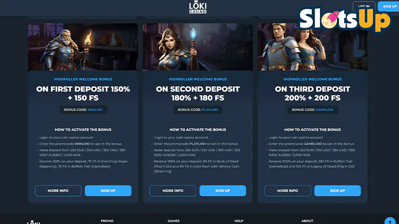 loki Welcome Bonus
