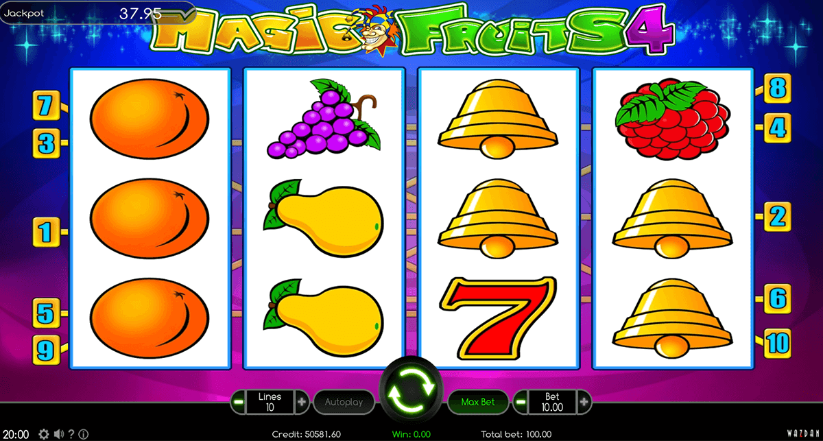 Magic Fruits 4 Wazdan Casino Slots 