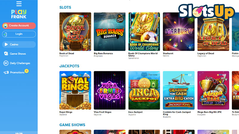 PlayFrank Online Casino