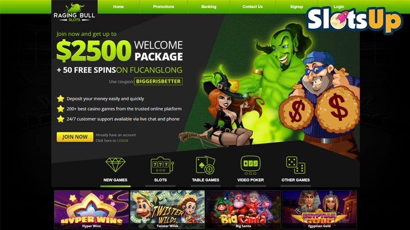 Raging Bull Online Casino