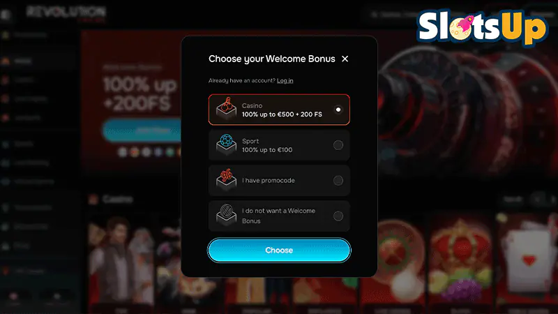 revolution Login