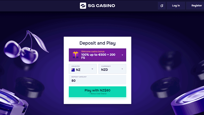 sg Casino Login