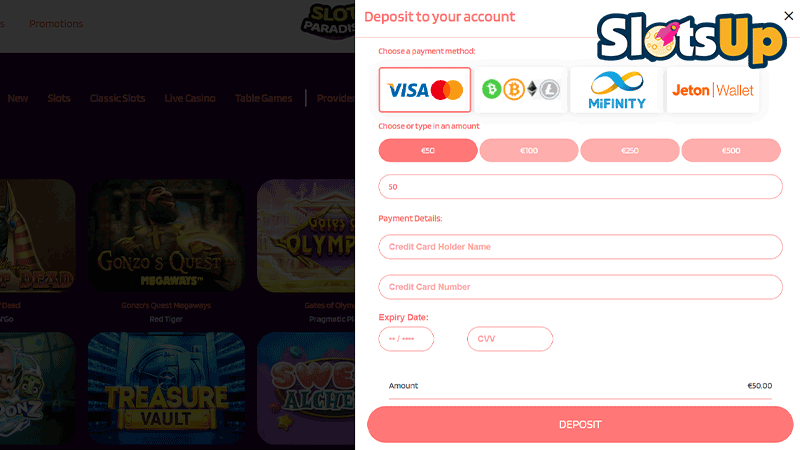 slot Paradise Login