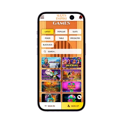 Slots Empire Casino App Games